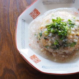 旨味たっぷり！とろとろカニ缶あんかけ炒飯